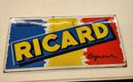Bord emaille Ricard 50s, Verzamelen, Ophalen of Verzenden, Gebruikt