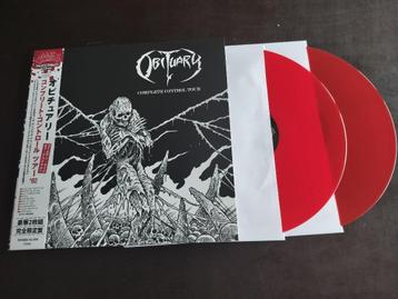 OBITUARY - COMPLETE CONTROL tour - 2 lp ROOD vinyl beschikbaar voor biedingen