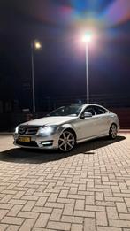 Mercedes benz c180 coupé AMG-line automaat 2011, Auto's, Mercedes-Benz, Automaat, 4 zetels, Achterwielaandrijving, Zwart
