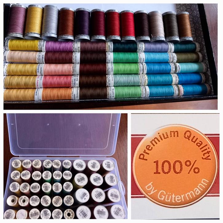 boîte à fil à coudre  bobines fil à coudre gutermann, Hobby & Loisirs créatifs, Couture & Fournitures, Neuf, Fil ou Aiguille(s)
