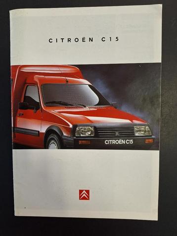 Citroën C15 1995 brochure 20 pagina's  beschikbaar voor biedingen