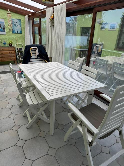 tuintafel, Jardin & Terrasse, Tables de jardin, Utilisé, Rectangulaire, Enlèvement