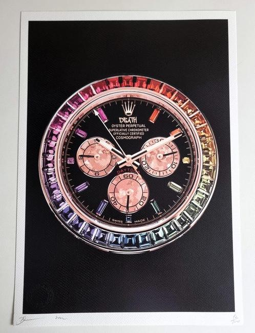 Rolex - Death NYC - Pop art - A/P - Lim.Ed., Antiek en Kunst, Kunst | Litho's en Zeefdrukken, Ophalen of Verzenden