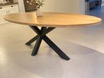 Ovale tafel, Huis en Inrichting, Tafels | Eettafels, Ophalen, Zo goed als nieuw
