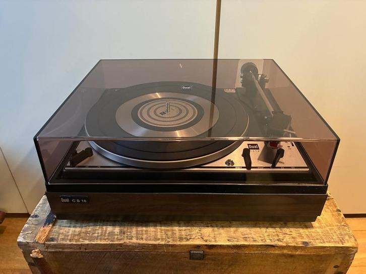 Dual 1214 , Voll Automatische platenspeler, Audio, Tv en Foto, Platenspelers, Platenspeler, Dual, Ophalen