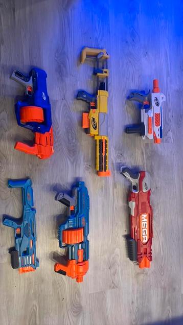 Je vends une collection de nerf beschikbaar voor biedingen