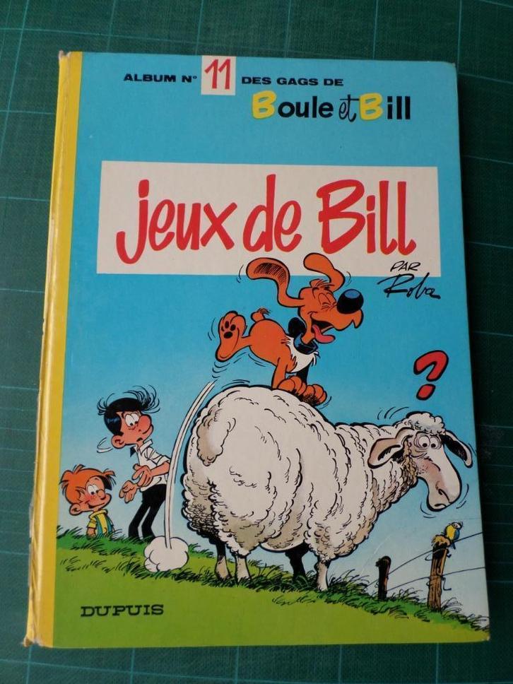 Boule et Bill – jeux de Bill – 1975 – 46 pages - EO, Livres, BD, Utilisé, Une BD, Enlèvement ou Envoi