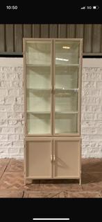 VITRINEKAST Exclusief bijzonder mooi 95 breed metaal actie, Huis en Inrichting, Kasten | Vitrinekasten, 200 cm of meer, BUFFETKAST Exclusief bijzonder mooi 95 breed metaal actie