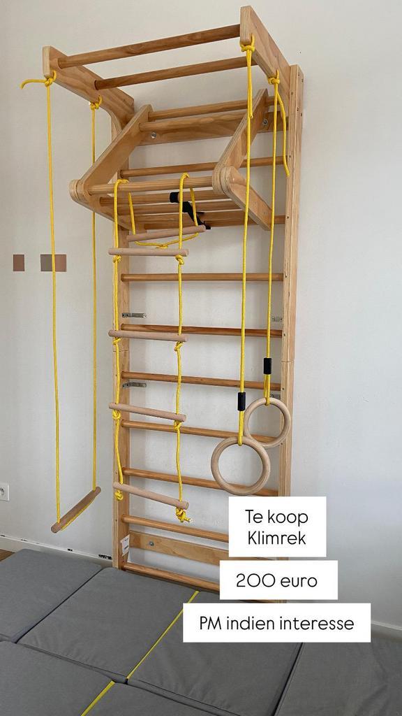 Klimrek / sportraam kinderen, Verzamelen, Speelgoed, Zo goed als nieuw, Ophalen