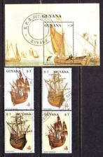 Postzegels : Themareeksen scheepvaart 1, Timbres & Monnaies, Timbres | Timbres thématiques, Autres thèmes, Affranchi, Enlèvement ou Envoi