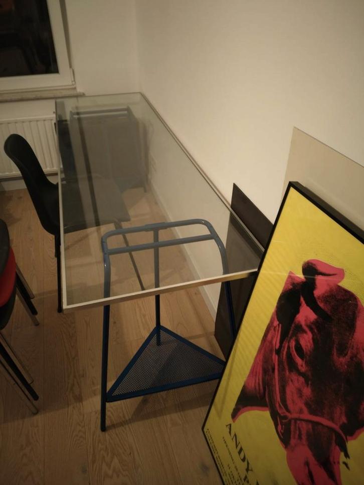 Bureaublad en 2 schragen, Doe-het-zelf en Bouw, Werkbanken, Ophalen