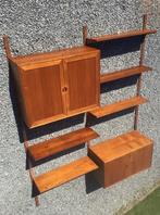 DANISH VINTAGE WALL UNIT BY HG MØBLER, Ophalen of Verzenden, Gebruikt