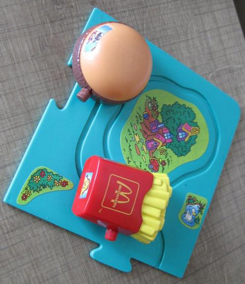 Mc Donald's Tricky Trackers Race Plate (19, Verzamelen, Speelgoed, Gebruikt, Ophalen of Verzenden