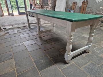 Smalle lange boerentafel, Enlèvement, Comme neuf, Bois