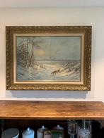 Tableau de Franz De Vaddere 1912  90x68cm, Antiquités & Art, Enlèvement