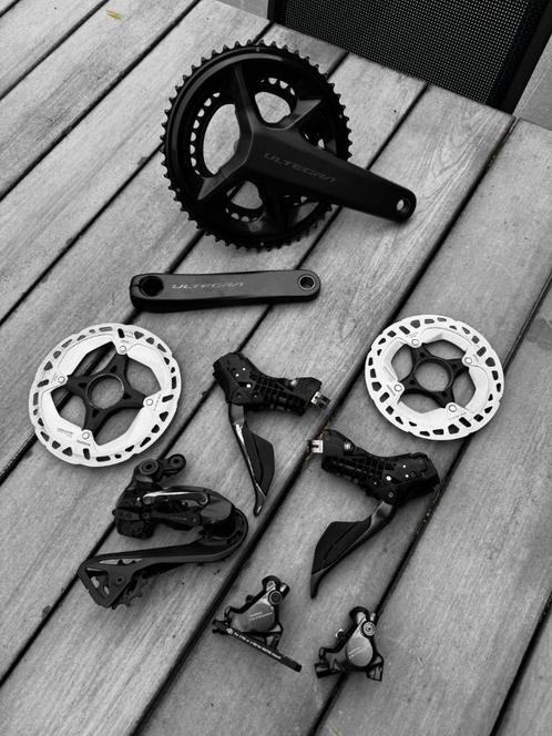 Shimano Ultegra Di2 12-speed groepset, Fietsen en Brommers, Fietsonderdelen, Gebruikt, Racefiets, Ophalen of Verzenden