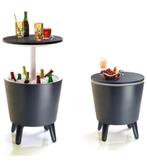 Keter Coolbar Classic Partytafel - 30 L - Antraciet, Ophalen of Verzenden, Nieuw, Koelbox