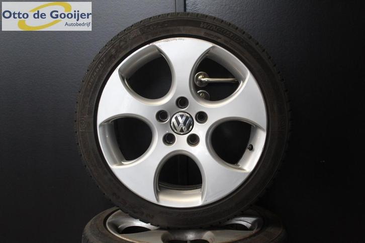 Originele Golf 5 GTI Velgen 17 Inch Winterbanden, Auto-onderdelen, Banden en Velgen, Banden en Velgen, Winterbanden, 17 inch, 215 mm