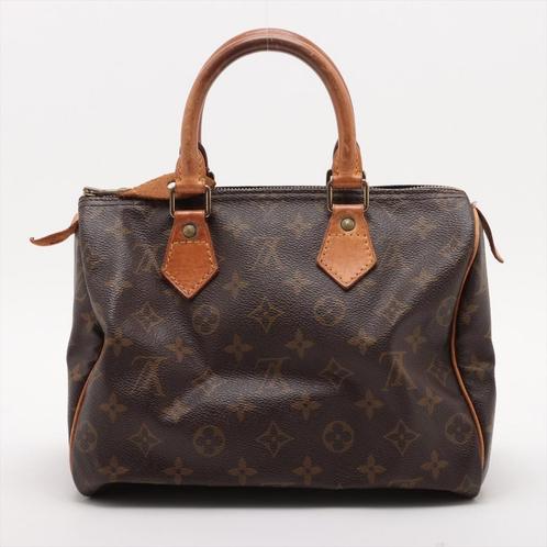 Louis Vuitton Speedy 25, Handtassen en Accessoires, Tassen | Damestassen, Gebruikt, Handtas, Bruin, Ophalen of Verzenden