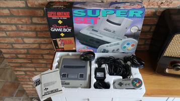Super nintendo set beschikbaar voor biedingen