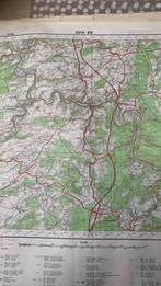 Carte topographique, Belgique, Enlèvement, Utilisé, Autres types