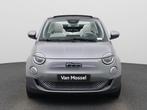 Fiat 500e C La Prima 42 kWh Cruise control | Zetelverwarming, Auto's, Fiat, 4 zetels, 310 km, Cabriolet, Zilver of Grijs