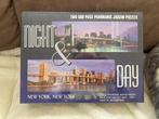 New York Night & Day ( 2 panoramic puzzels ) Nieuw, Hobby en Vrije tijd, Ophalen of Verzenden, Nieuw, Legpuzzel