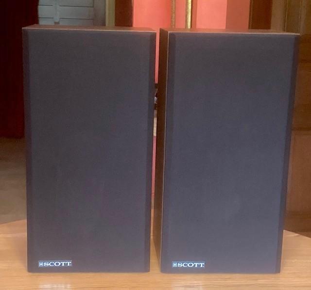 Paire d'enceintes vintage H.H. SCOTT - 3 voies 45W/8Ohms, TV, Hi-fi & Vidéo, Enceintes, Utilisé, Haut-parleurs Frontaux, Arrière ou Stéréo