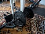 +- 250 kg gietijzeren halterschijf voor krachttraining, Sport en Fitness, Fitnessapparatuur, Ophalen, Gebruikt
