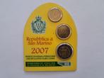 San Marino 2007 miniset, Timbres & Monnaies, Monnaies | Europe | Monnaies euro, Saint-Marin, Enlèvement ou Envoi