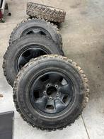 Suzuki Samurai cross banden en velgen, Auto-onderdelen, Banden en Velgen, Ophalen, Band(en)