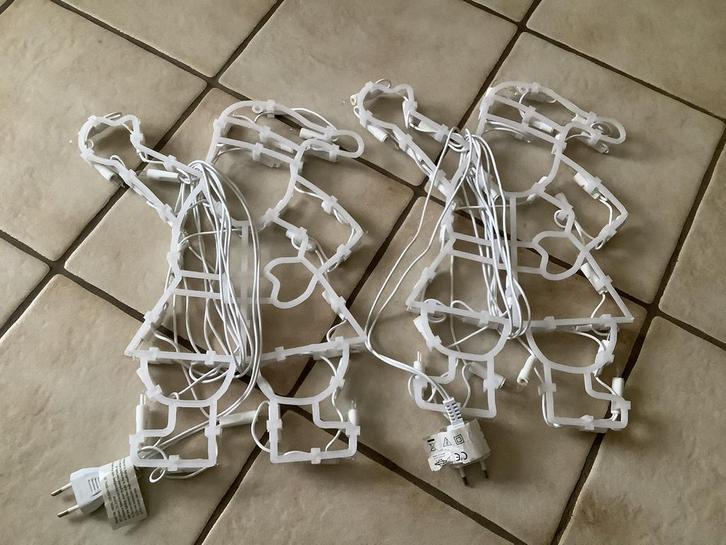 Lichtgevende kerstman ‍, Diversen, Kerst, Zo goed als nieuw, Ophalen