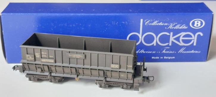 SNCB/NMBS DACKER WAGON FAL COCKERILL*HO*DC, Hobby en Vrije tijd, Modeltreinen | H0, Zo goed als nieuw, Wagon, Gelijkstroom, Overige merken