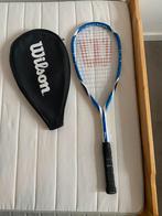Squash racket Wilson, Sport en Fitness, Squash, Racket, Gebruikt, Met hoes, Ophalen