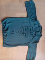 petrolblauwe blouse, Enlèvement ou Envoi, Comme neuf, Taille 38/40 (M), Bleu