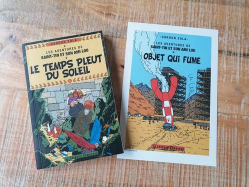 Rare Dédicace Gordon Zola Tintin, Boeken, Stripverhalen, Zo goed als nieuw, Ophalen of Verzenden