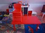 Kindertafel met 4 stoelen, Kinderen en Baby's, Ophalen, Zo goed als nieuw