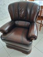 1+1 lederen salon, Huis en Inrichting, Zetels | Zetels, Ophalen of Verzenden