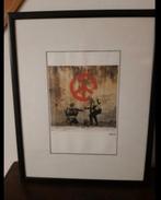 Banksy peace and war genummerd met certificaat, Ophalen