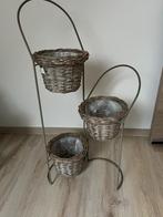 Bloempot/mand, Tuin en Terras, Ophalen, Zo goed als nieuw