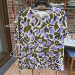 T-shirt nieuw print paars kaki Christian Wijnants mt M, Kleding | Dames, T-shirts, Paars, Maat 42/44 (L), Nieuw, Christian Wijnants
