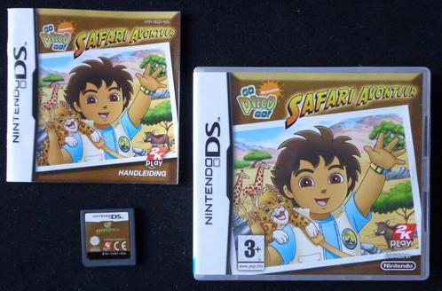 Go Diego Go! Safari Avontuur voor de Nintendo DS Compleet, Consoles de jeu & Jeux vidéo, Jeux | Nintendo DS, Comme neuf, Enlèvement ou Envoi