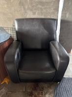 Leder zetel, Huis en Inrichting, Ophalen, Zo goed als nieuw