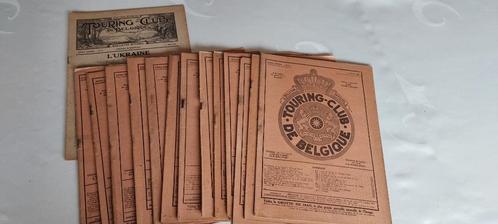 14 oude tijdschriften "Touring club de Belgique" 1920, Verzamelen, Tijdschriften, Kranten en Knipsels, Tijdschrift, Verzenden