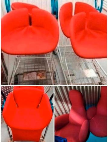 Mes 8 BEAUX 🎀 Fauteuils DESIGN P. URQUIOLA ? S. BORSELIUS ? beschikbaar voor biedingen