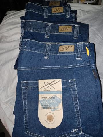 Werk Jeans_Crosshatch _36/34 new ( 4stuks) beschikbaar voor biedingen