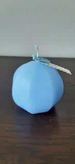 Kaars handgemaakt, Overige materialen, Blauw, Nieuw, Ophalen of Verzenden