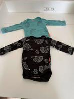 Set van 2 HEMA bamboe rompers – maat 50/56, Ophalen of Verzenden, Zo goed als nieuw