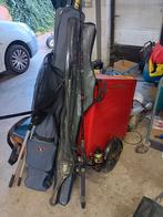 Lot visgerief met fietskar, prijs 430€, Watersport en Boten, Hengelsport | Algemeen, Ophalen, Gebruikt, Overige typen