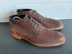 Floris van Bommel herenschoenen maat 8.5 / 42.5 H, Bruin, Floris van Bommel, Ophalen of Verzenden, Zo goed als nieuw